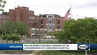 Police investigating after camera put in locker room at Concord Hospital
