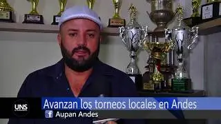 AVANZAN LOS TORNEOS LOCALES EN ANDES