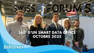 Teaser &ndash; 360&deg; d'un Smart Data Office par 4 experts - Swiss IT Forum 2025