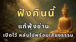 คืนนี้...หยุดความคิดที่วิ่งวน เปิดแล้วนอน ให้ใจได้พัก แล้วหลับไปพร้อมเสียงธรรม