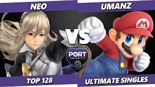Port Priority 9 - Neo (Corrin) Vs. umanz (Mario) Smash Ultimate - SSBU