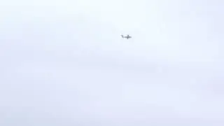Cessna 402 Landing My house 
