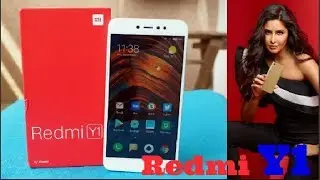 Xiaomi Redmi Y1 | Unboxing & First Look | Redmi Y1 Selfie Special Front Flash II Mi Y1 English Reviw