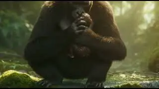 Gorilla love #emotional #heartwarming #wholesome #animalfamily #familylove