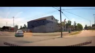 Driving through Austinburg, Ohio
