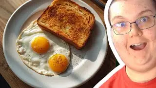 Cooking eggs and toast!!