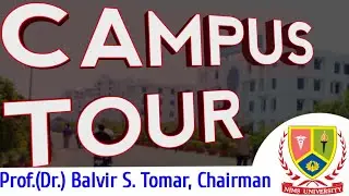 Nims University Jaipur Campus Short tour | Dr Balvir S Tomar Chairman | Dr Pankaj Singh Director