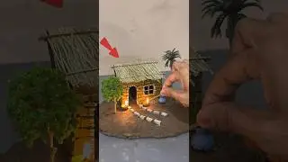 How To Make Mini Clay House || mitti se chota ghar banane ka tarika