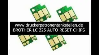 BROTHER LC 225 AUTO RESET CHIP