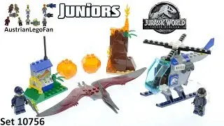 Lego Jurassic World Juniors 10756 Pteranodon Escape - Lego Speed Build Review