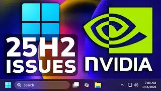 New Windows 11 25H2 Problems in the Latest Update KB5074109 - NVIDIA Black Screen, Connection Issues
