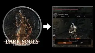 How to Put a Message Down in Dark Souls Remastered!