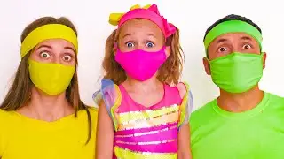 Funny Microbes Story - Cartoon for Kids with Maya and Mary