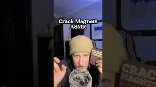 Making ASMR with clicky magnets 🧲 #asmr #crackmagnets #clickysounds