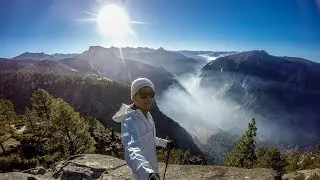Backpacking Yosemite Falls - North dome - Snow Creek - Mirror Lake