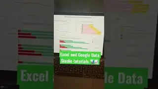 Excel and Google Data Studio Dashboards