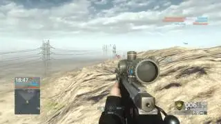 Custom AWM Sniping HITMAN Sniper Style | Battlefield Hardline