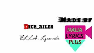 Dice_ailes ELLA lyrics video (short)
