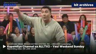 Kapamilya Channel sa ALLTV2 - Yes! Weekend Sunday Plug [09-JAN-2026]
