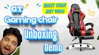 Budget Gaming chair Installation Multi-Functional  Demo 💺 Hairsworld