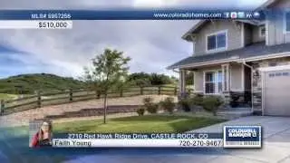 2710 Red Hawk Ridge Drive  CASTLE ROCK, CO Homes for Sale | coloradohomes.com