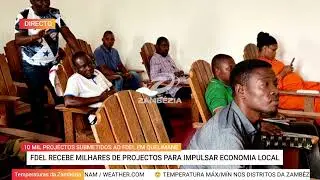QUELIMANE: 10 MIL PROJECTOS CONCORREM AO FUNDO DE DESENVOLVIMENTO LOCAL | TV Zamb&eacute;zia 24h