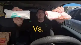 McDonald&rsquo;s Snack Wrap Versus Burger King Chicken Wrap