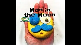 Lush 'Man in the Moon' Christmas 2017 bubble bar demo