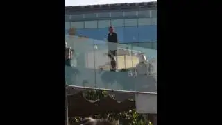 One direction: Harry Styles and Baby Lux in Vela Hotel