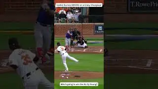 Corbin Burnes SWORD on a Crazy Changeup #mlb #shorts