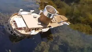 Крушение картонного корабля Oceanic Hope. The sinking of cardboard ship Oceanic Hope