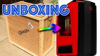 SURPRISE Unboxing My Origin Gaming PC [YT: Gaming Outchea]