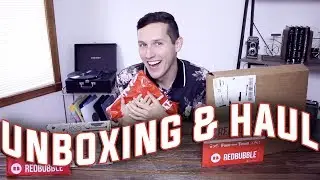 GIANT UNBOXING & HAUL | REDBUBBLE #SHOOK
