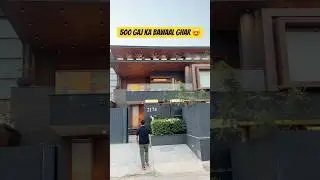 500 Gaj Ka Bawaal Ghar | 500 Sq Yard House Design #youtubeshorts #harrydutt #homedesign #housedesign