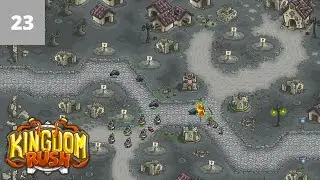 Kingdom Rush (Veteran) Iron Walkthrough Part 23 - Rotwick