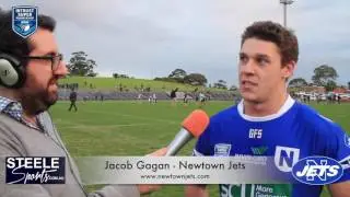 Newtown Jets Post Match Interview: Jacob Gagan interview Rnd 18
