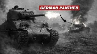When U.S. Shermans Destroyed 19 Panther Tanks in Just 4 Minutes