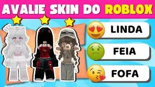 😍 QUAL SKIN DO ROBLOX É MAIS BONITA? 🎮😱 Avalie 25 Skins! [QUIZ DIVERTIDO]