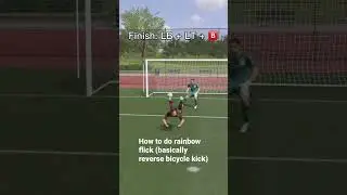 How to do rainbow flick in FIFA 22.. (basically reverse bicycle kick)
