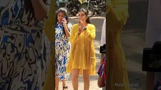 Colors Swathi Entry at Month of Madhu Success Meet #swathireddy #naveenchandra #cute #monthofmadhu