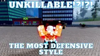 Project Baki 2 THE MOST DEFENSIVE STYLE IN GAME!!!! CANNOT BE KILLED!!!