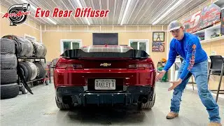 How to install the Auto Addicts Rear Diffuser on a 5th gen Camaro.