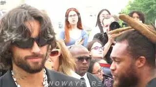 MALUMA selfies w/ fans at GIVENCHY show in Paris (France), June 22th 2023 22.06.2023