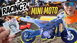 Fixing a Cheap Water Cooled Pocket Bike In 25 Minutes!