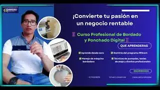 curso de bordado convi&eacute;rtete en un bordador profesional curso intensivo de bordado y ponchado