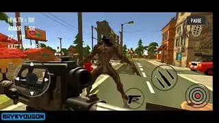 Zombie Killing City Shooting Trigger Strike | Gameplay Walkthrough Parte 1 | (Nv. 1-10)