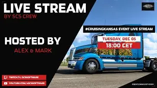 #CruisingKansas World of Trucks Event! | SCS Software 🚛