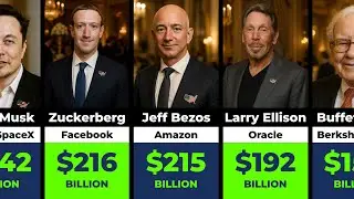 Top 50 Richest People in America &bull; 2025 Edition