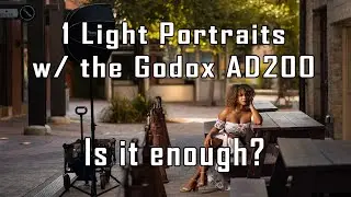 1. Портреты со светом с Godox AD200 | Достаточно ли этого?