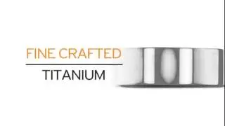 8 MM Polished Flat Top Men's Titanium Ring Wedding Band - SuperJeweler.com